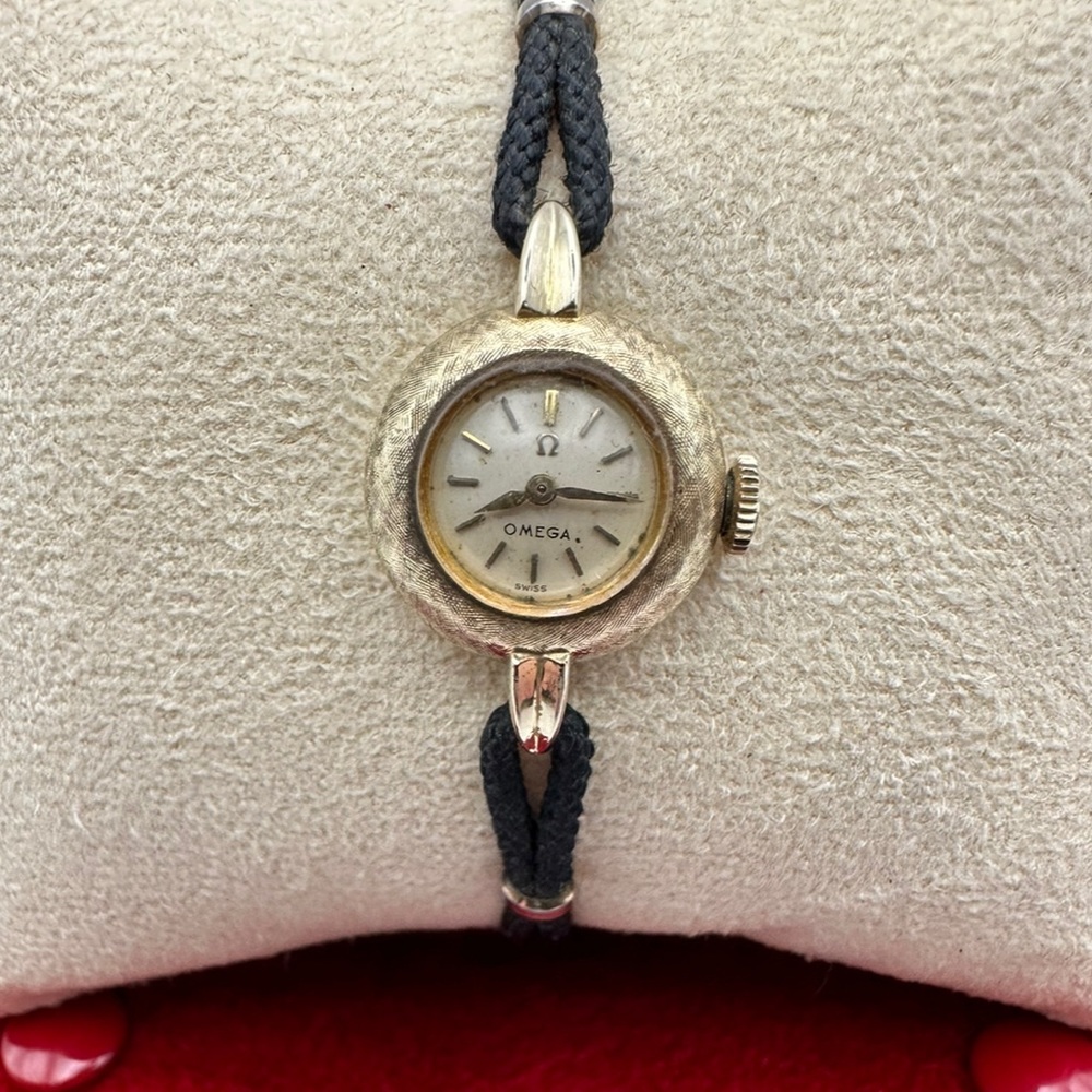 Omega 14k gold Cocktail watch - Picture 6 of 9